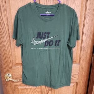 Nike Just Do It Green Men's Tee